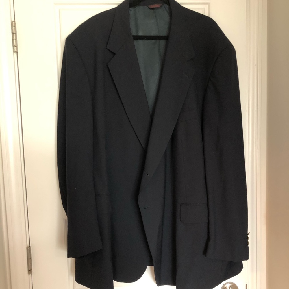 Harbor Bay Navy Wool Sport Coat